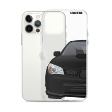 Load image into Gallery viewer, Black 06-07 Subaru WRX STI - iPhone Case