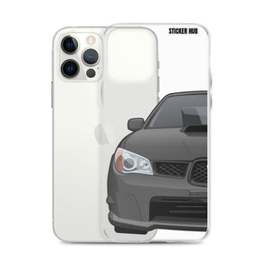 Urban Gray 06-07 Subaru WRX STI - iPhone Case