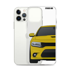 Yellow 15-21 Charger - iPhone Case