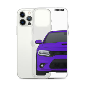 Purple 15-21 Charger - iPhone Case