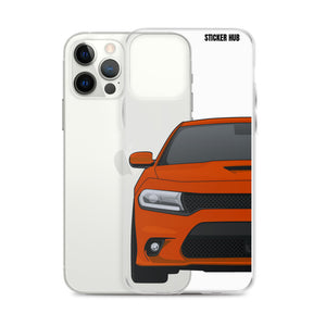 Orange 15-21 Charger - iPhone Case