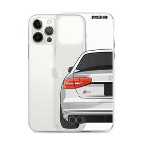 Silver B8.5 Audi S4 - iPhone Case