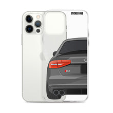 Load image into Gallery viewer, Monsoon Gray B8.5 Audi S4 - iPhone Case