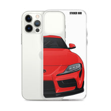 Load image into Gallery viewer, Renaissance Red MKV Toyota Supra - iPhone Case