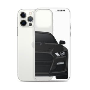 Black 20+ Mustang GT500 - iPhone Case