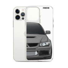 Load image into Gallery viewer, Gray Mitsubishi Evo - iPhone Case