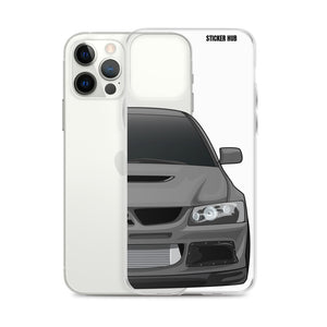 Gray Mitsubishi Evo - iPhone Case