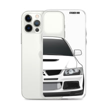 Load image into Gallery viewer, White Mitsubishi Evo - iPhone Case