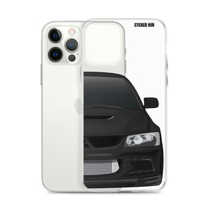 Black Mitsubishi Evo - iPhone Case