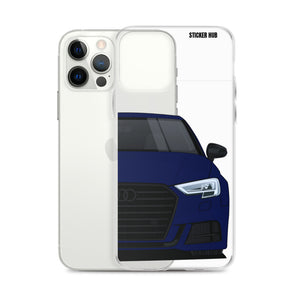 Navarra Blue B9 Audi S3 - iPhone Case