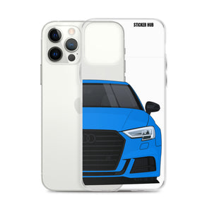 Turbo Blue B9 Audi S3 - iPhone Case