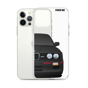 Black BMW E30 - iPhone Case