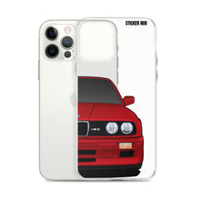 Load image into Gallery viewer, Dark Red BMW E30 - iPhone Case