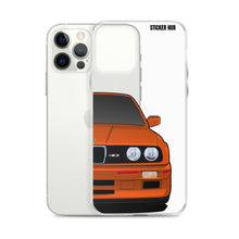 Load image into Gallery viewer, Orange BMW E30 - iPhone Case