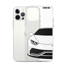 Load image into Gallery viewer, White Lamborghini Huracan - iPhone Case