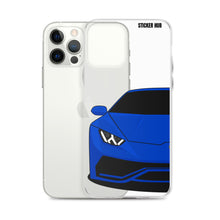 Load image into Gallery viewer, Dark Blue Lamborghini Huracan - iPhone Case