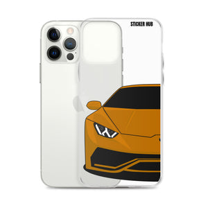 Orange Lamborghini Huracan - iPhone Case