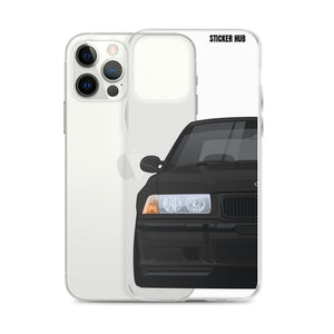 Black BMW E36 - iPhone Case