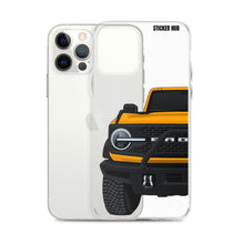 Load image into Gallery viewer, Cyber Orange Ford Bronco &quot;First Edition&quot; - iPhone Case