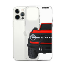 Load image into Gallery viewer, Red Ford Bronco &quot;First Edition&quot; - iPhone Case