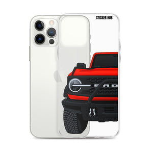 Red Ford Bronco "First Edition" - iPhone Case