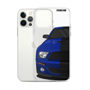 Blue 07-09 Mustang GT500 - iPhone Case