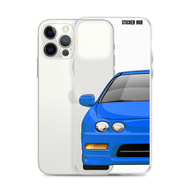 Load image into Gallery viewer, Light Blue Acura Integra - iPhone Case