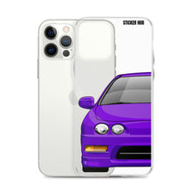 Load image into Gallery viewer, Purple Acura Integra - iPhone Case