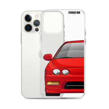 Load image into Gallery viewer, Red Acura Integra - iPhone Case