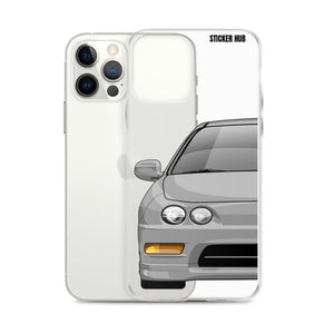 Silver Acura Integra - iPhone Case