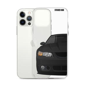 Black 03-04 Mustang SVT Cobra - iPhone Case