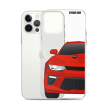 Load image into Gallery viewer, Red 6th Gen Camaro SS - iPhone Case