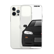 Load image into Gallery viewer, Black R34 Nissan GTR - iPhone Case