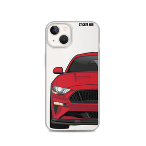 Race Red 18-21 Mustang 5.0 - iPhone Case