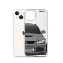 Load image into Gallery viewer, Gray Mitsubishi Evo - iPhone Case