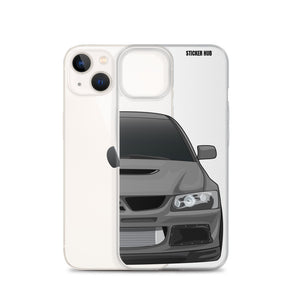 Gray Mitsubishi Evo - iPhone Case