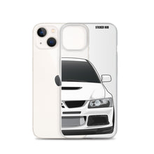 Load image into Gallery viewer, White Mitsubishi Evo - iPhone Case