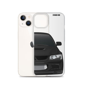 Black Mitsubishi Evo - iPhone Case