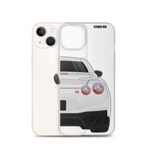 Load image into Gallery viewer, White R35 Nissan GTR - iPhone Case