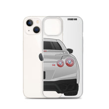 Load image into Gallery viewer, Silver R35 Nissan GTR - iPhone Case