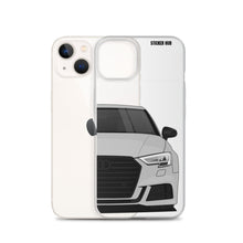 Load image into Gallery viewer, Silver B9 Audi S3 - iPhone Case