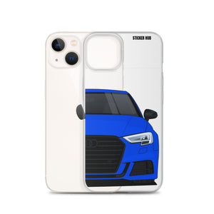 Ara Blue B9 Audi S3 - iPhone Case