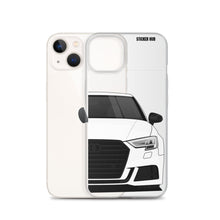 Load image into Gallery viewer, White B9 Audi S3 - iPhone Case