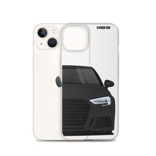 Load image into Gallery viewer, Black B9 Audi S3 - iPhone Case