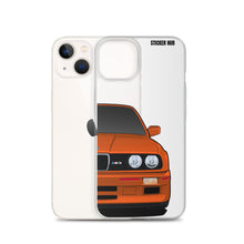 Load image into Gallery viewer, Orange BMW E30 - iPhone Case