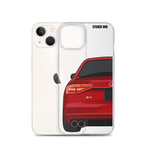 Load image into Gallery viewer, Misano Red B8.5 Audi S4 - iPhone Case