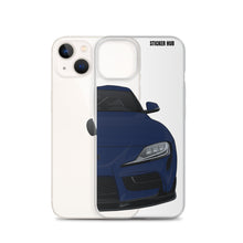 Load image into Gallery viewer, Downshift Blue MKV Toyota Supra - iPhone Case