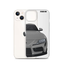 Load image into Gallery viewer, Turbulence Gray MKV Toyota Supra - iPhone Case