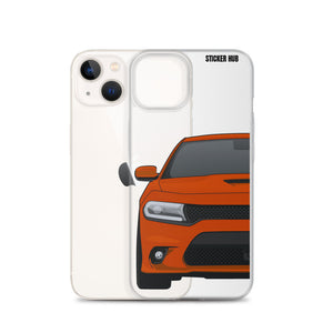 Orange 15-21 Charger - iPhone Case