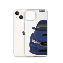 Load image into Gallery viewer, Plasma Blue 09-14 Subaru WRX STI - iPhone Case